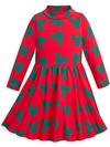 Mickey Mouse Icon Holiday Dress for Toddlers by monica   andy