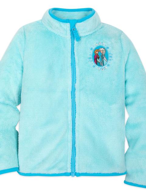 Anna and Elsa Zip Fleece Jacket for Kids – Frozen