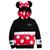 Minnie Mouse Costume Zip Hoodie for Girls