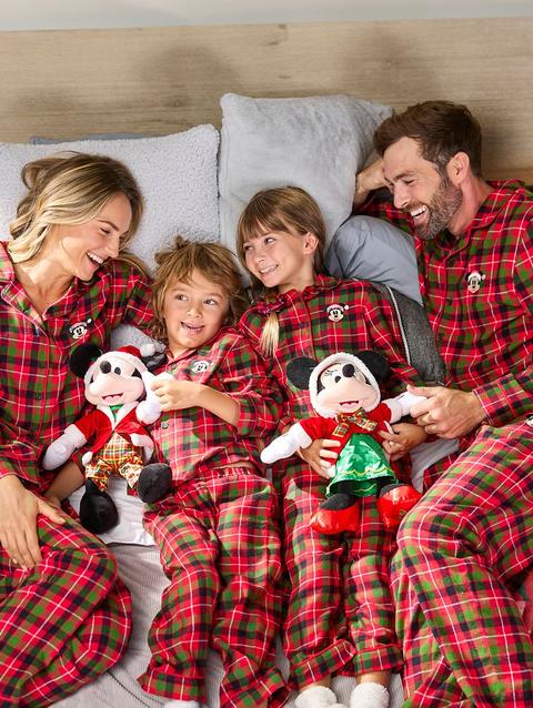 Minnie Mouse Plaid Holiday Sleep Set for Kids – Personalized