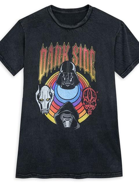 Dark Side Mineral Wash T-Shirt for Adults – Star Wars