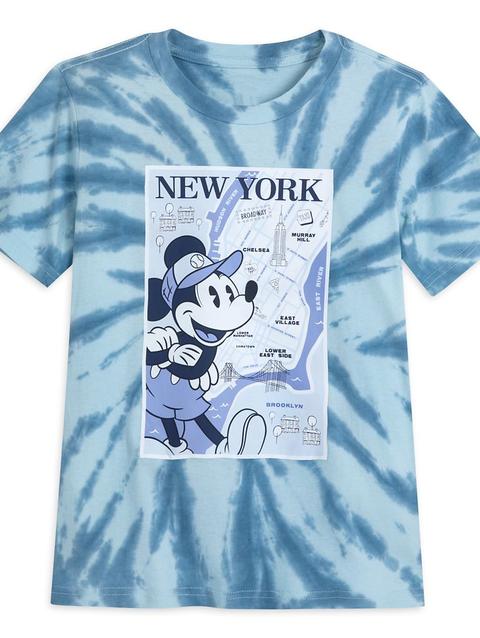 Mickey Mouse New York Tie-Dye T-Shirt for Boys