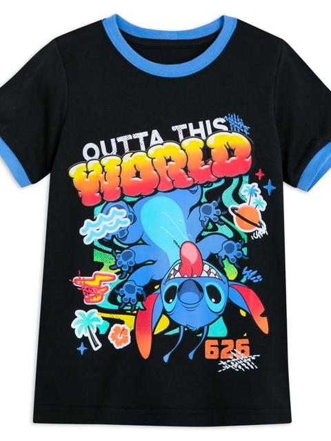 Stitch Ringer T-Shirt for Kids – Lilo & Stitch