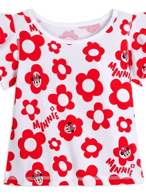 Minnie Mouse Floral T-Shirt for Girls – Sensory Friendly