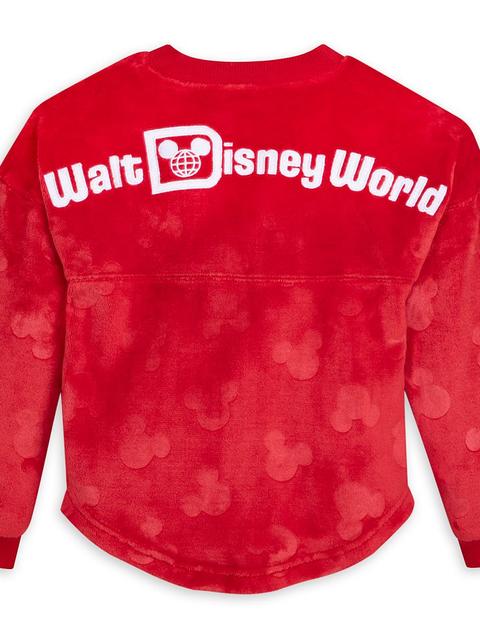 Mickey Mouse Icon Plush Spirit Jersey for Kids – Walt Disney World – Red