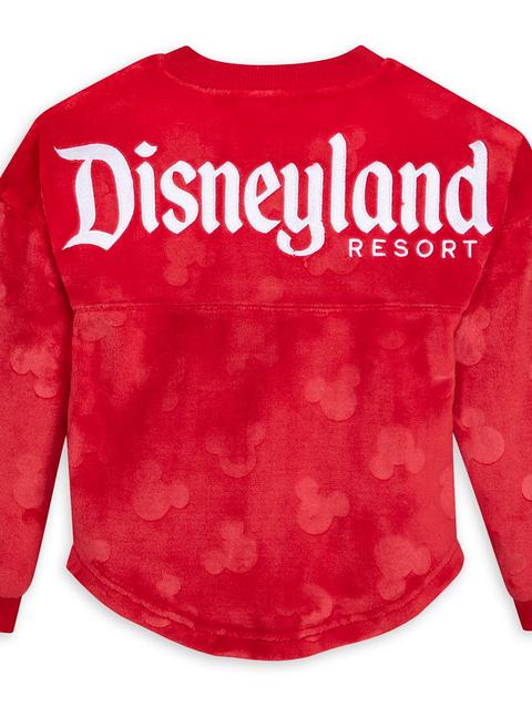 Mickey Mouse Icon Plush Spirit Jersey for Kids – Disneyland – Red