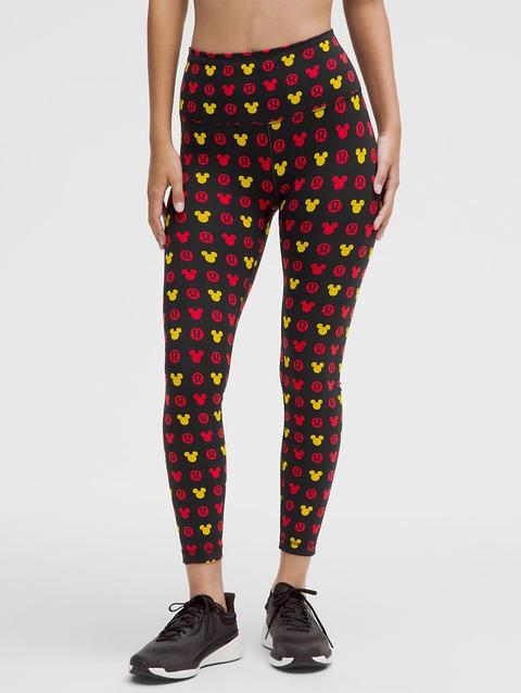 Mickey Mouse Icon Wunder Train High-Rise Tight for Women by lululemon