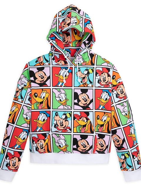 Mickey Mouse and Friends Pullover Hoodie for Women