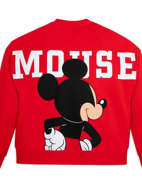 Mickey Mouse Back to Front Pullover Sweatshirt for Women