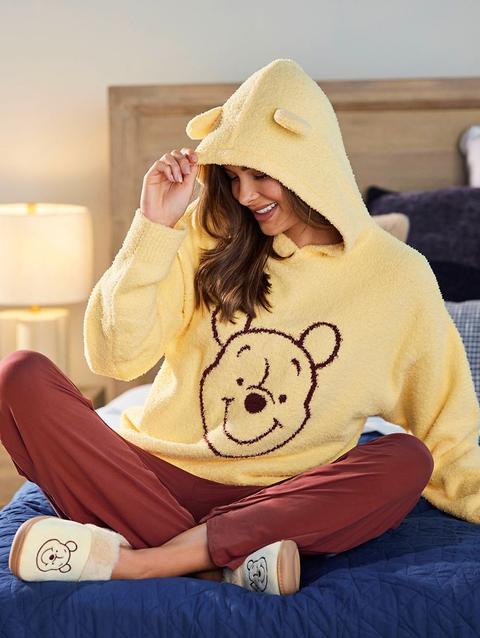 Winnie the Pooh Knit Pullover Hoodie for Women