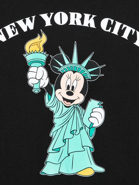 Minnie Mouse Statue of Liberty Fashion T-Shirt for Women – New York City