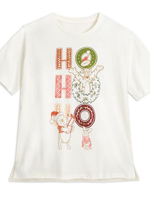 Winnie the Pooh and Pals Holiday Fashion T-Shirt for Women