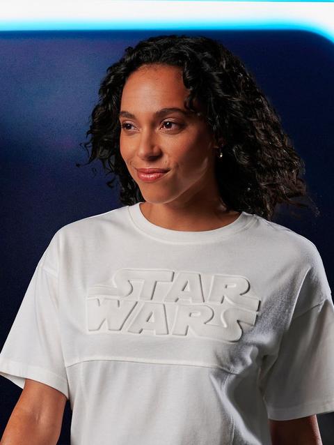 Star Wars Logo T-Shirt for Women – White