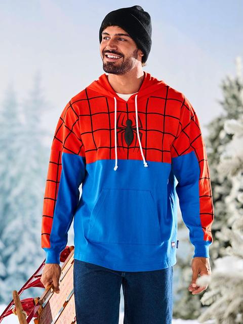 Spider-Man Spirit Jersey Pullover Hoodie for Adults