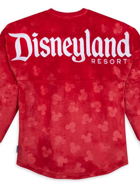 Mickey Mouse Icon Plush Spirit Jersey for Adults – Disneyland – Red