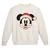 Santa Mickey Mouse Holiday Fashion Pullover Sweatshirt for Adults