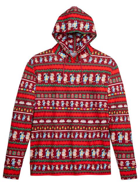 Bluey Holiday Performance Pullover Hoodie for Adults by RSVLTS