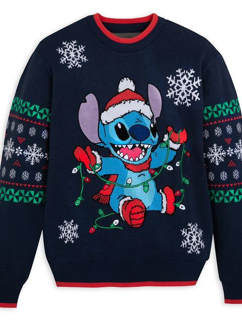 Stitch Light-Up Holiday Sweater for Adults – Lilo & Stitch