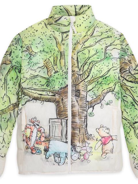 Winnie the Pooh and Pals Puffer Jacket for Adults