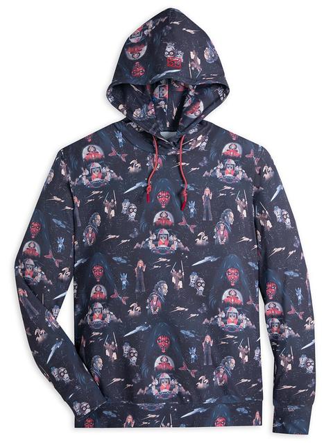 Star Wars: Episode 1 Performance Pullover Hoodie for Adults by RSVLTS – The Phantom Menace 25th Anniversary