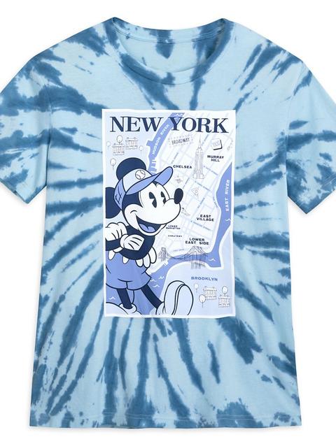 Mickey Mouse New York City Tie-Dye T-Shirt for Adults