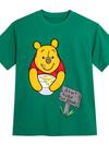 Winnie the Pooh and Rabbit Back to Front T-shirt for Adults