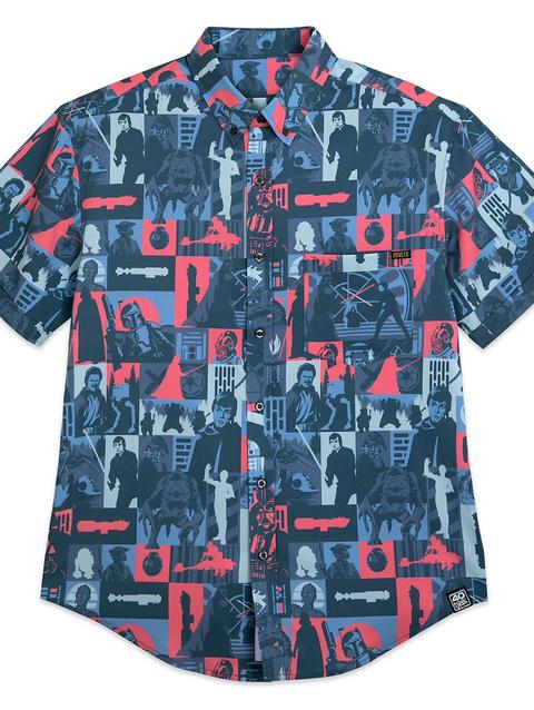 Star Wars ''Trilogy's End'' Button Down Shirt for Adults by RSVLTS