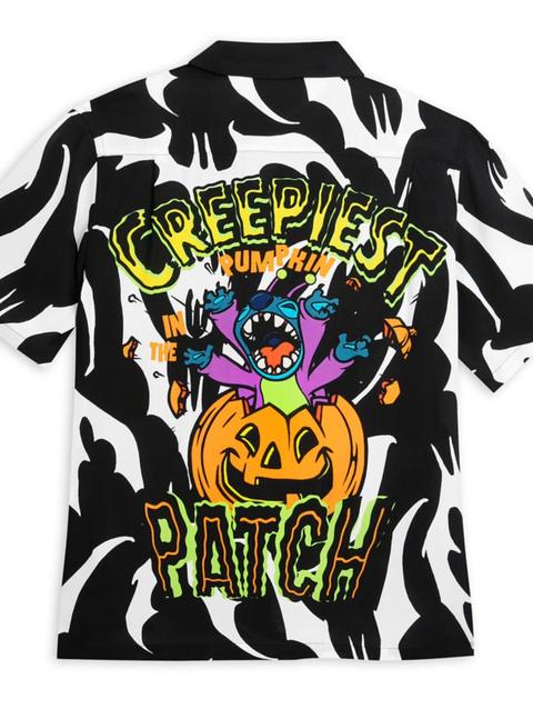 Stitch Halloween Woven Shirt for Adults – Lilo & Stitch