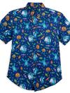 Monsters University Halloween Woven Shirt for Men by RSVLTS