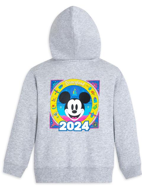 Mickey Mouse Zip Hoodie for Kids – Disneyland 2024