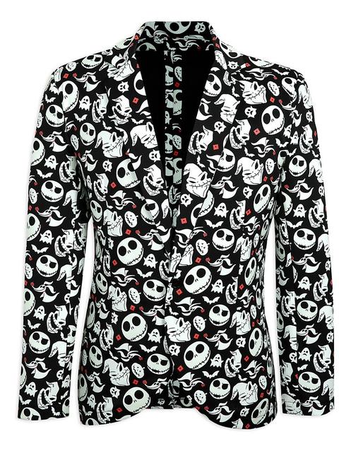 The Nightmare Before Christmas Glow-in-the-Dark Jacket for Adults