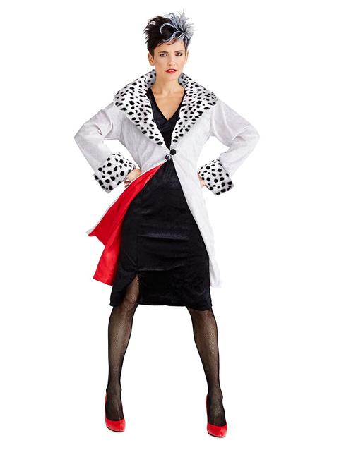 Cruella De Vil Costume for Adults by Disguise – 101 Dalmatians