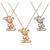 Mickey Mouse Figure Diamond Necklace – 18 Karat