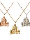 Disney Castle Necklace – 18 Karat Gold and Diamond