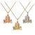 Disney Castle Necklace – 18 Karat Gold and Diamond