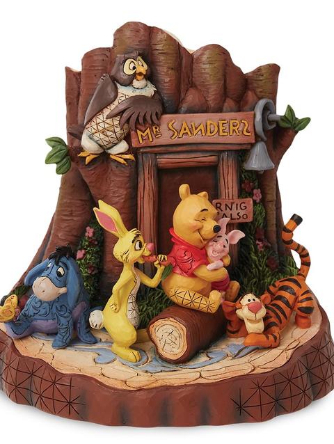 Winnie the Pooh and Pals Carved by Heart Figure by Jim Shore