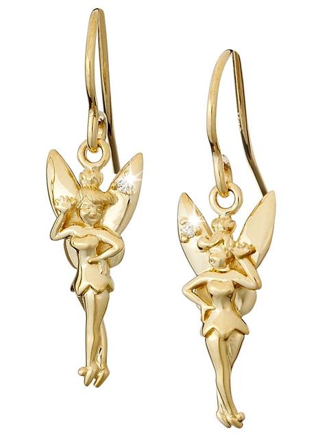 Tinker Bell Diamond Earrings – 14K