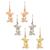 Mickey Mouse Earrings – Diamond and 14K