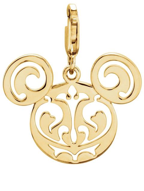 Mickey Mouse Filigree Icon Charm