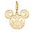 Mickey Mouse Filigree Icon Charm