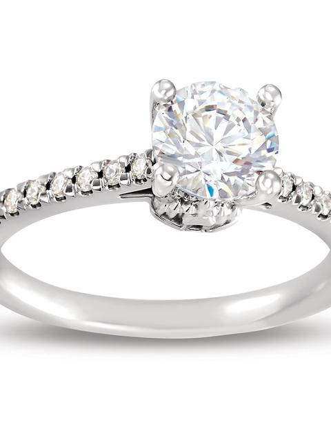 Fantasyland Castle Fairy Tale Diamond Engagement Ring