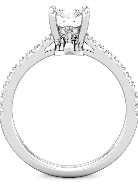 Fantasyland Castle Fairy Tale Diamond Engagement Ring