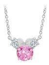 Minnie Mouse Necklace for Kids by CRISLU – Pink