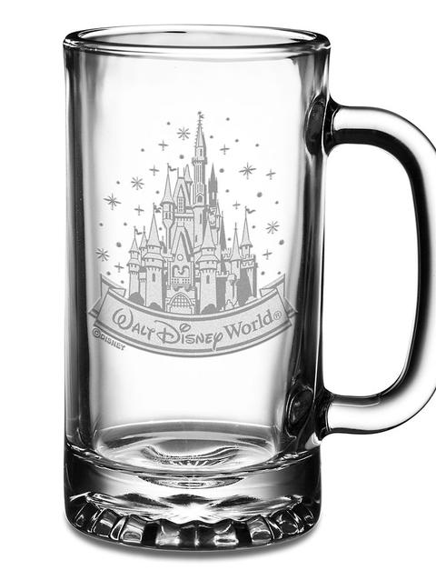 Walt Disney World Cinderella Castle Glass Sport Mug by Arribas – Personalize