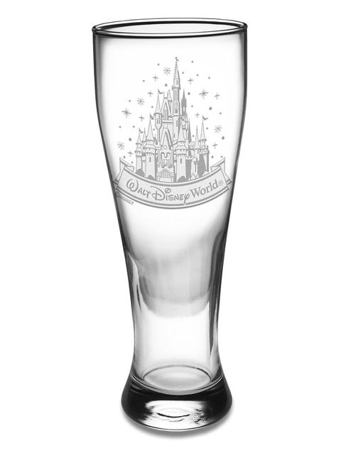 Walt Disney World Cinderella Castle Cylinder Glass by Arribas – Personalize