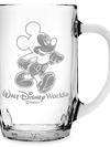 Mickey Mouse Glass Mug by Arribas – Large – Personalized