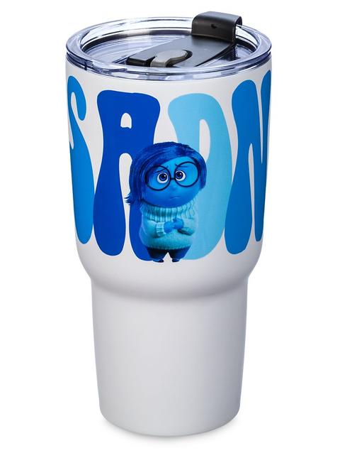 Sadness Stainless Steel Travel Tumbler – Inside Out 2