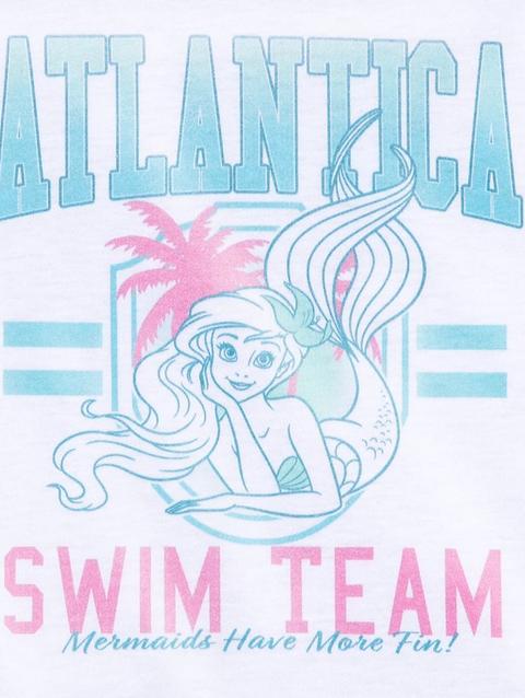 Ariel ''Atlantica Swim Team'' T-Shirt for Girls – The Little Mermaid