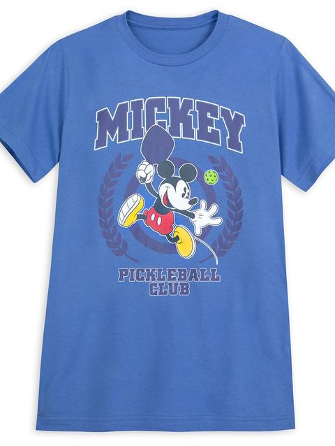 Mickey Mouse Pickleball Club T-Shirt for Adults