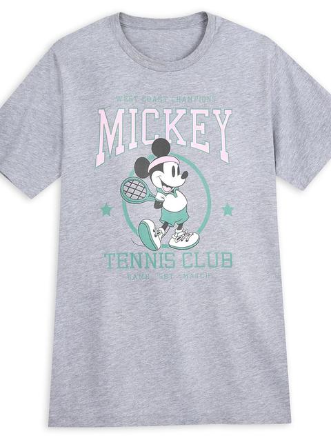 Mickey Mouse Tennis Club T-Shirt for Adults